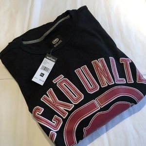 Long Sleeve Black Logo Thermal Shirt